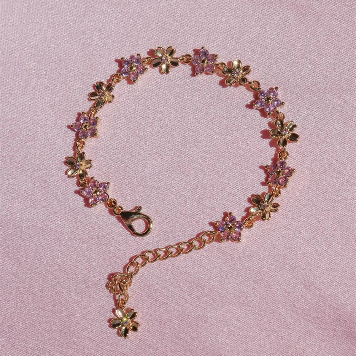 Floral Adjustable Women's Bracelet