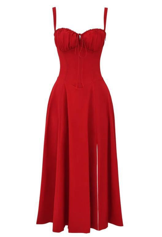 Floral Back Strap Maxi Dress
