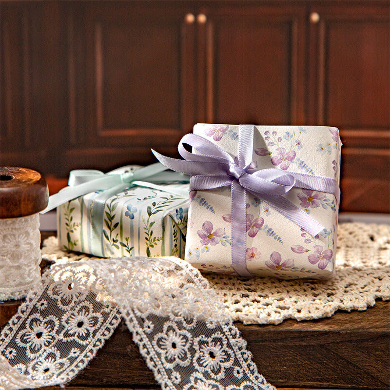 Floral Background Paper Sheets