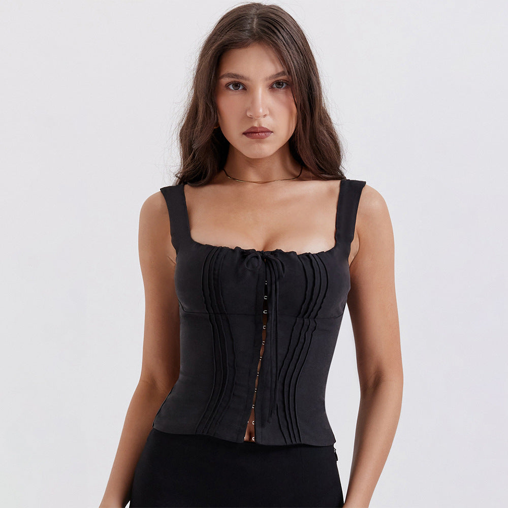 Floral Backless Sling Top for Women