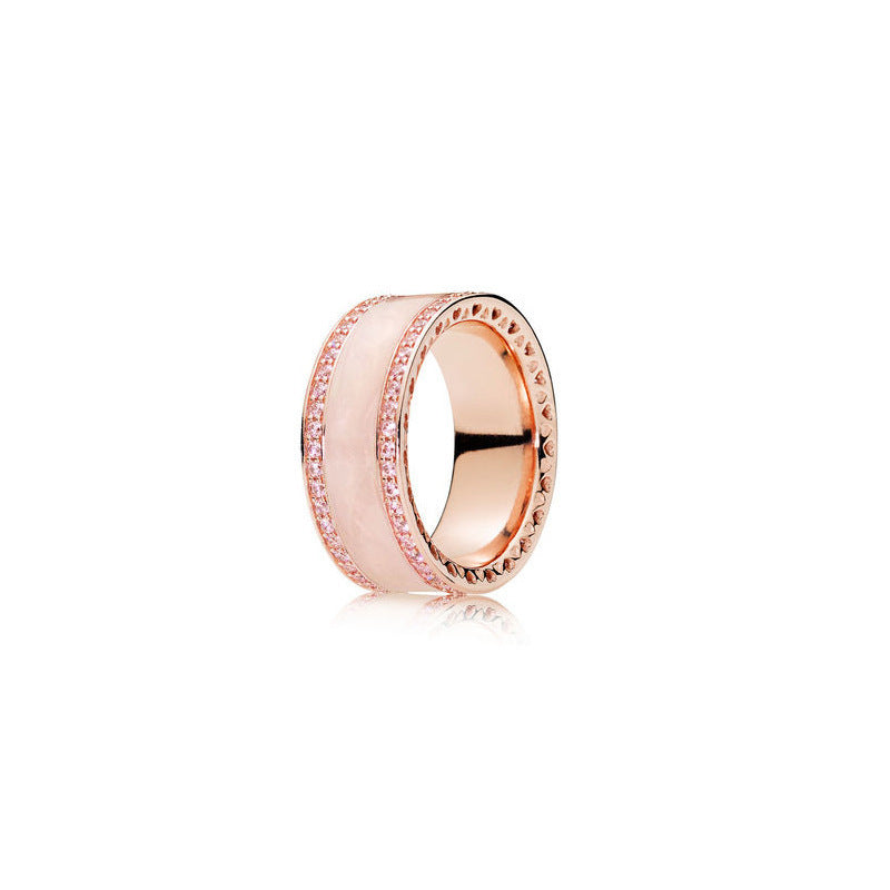 Floral Beaded Open Adjustable Rings