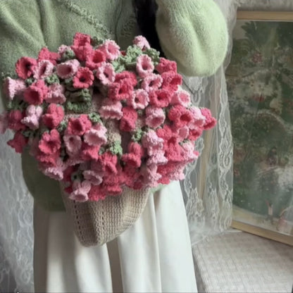 Floral Bouquet Crochet Blanket DIY Kit