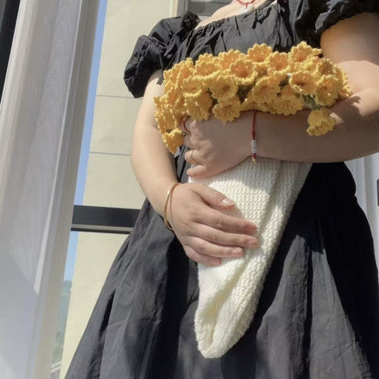 Floral Bouquet Crochet Blanket DIY Kit