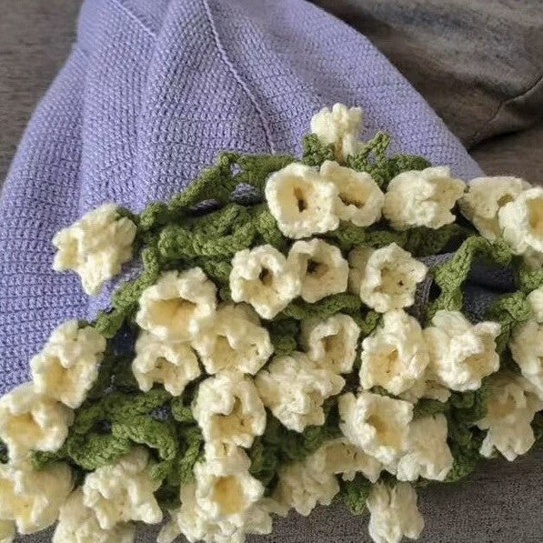 Floral Bouquet Crochet Blanket DIY Kit