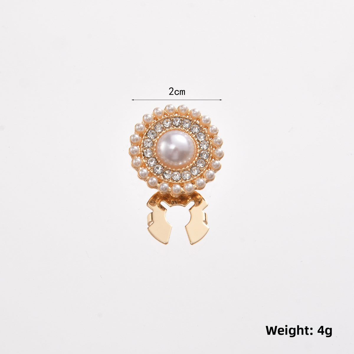 Floral Collar Buttons