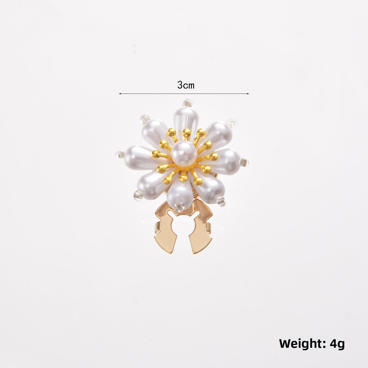 Floral Collar Buttons
