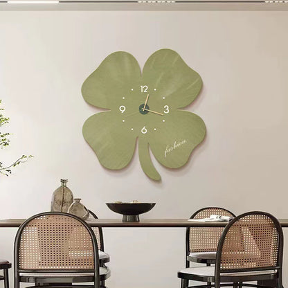 Floral Design Silent Wall Clock