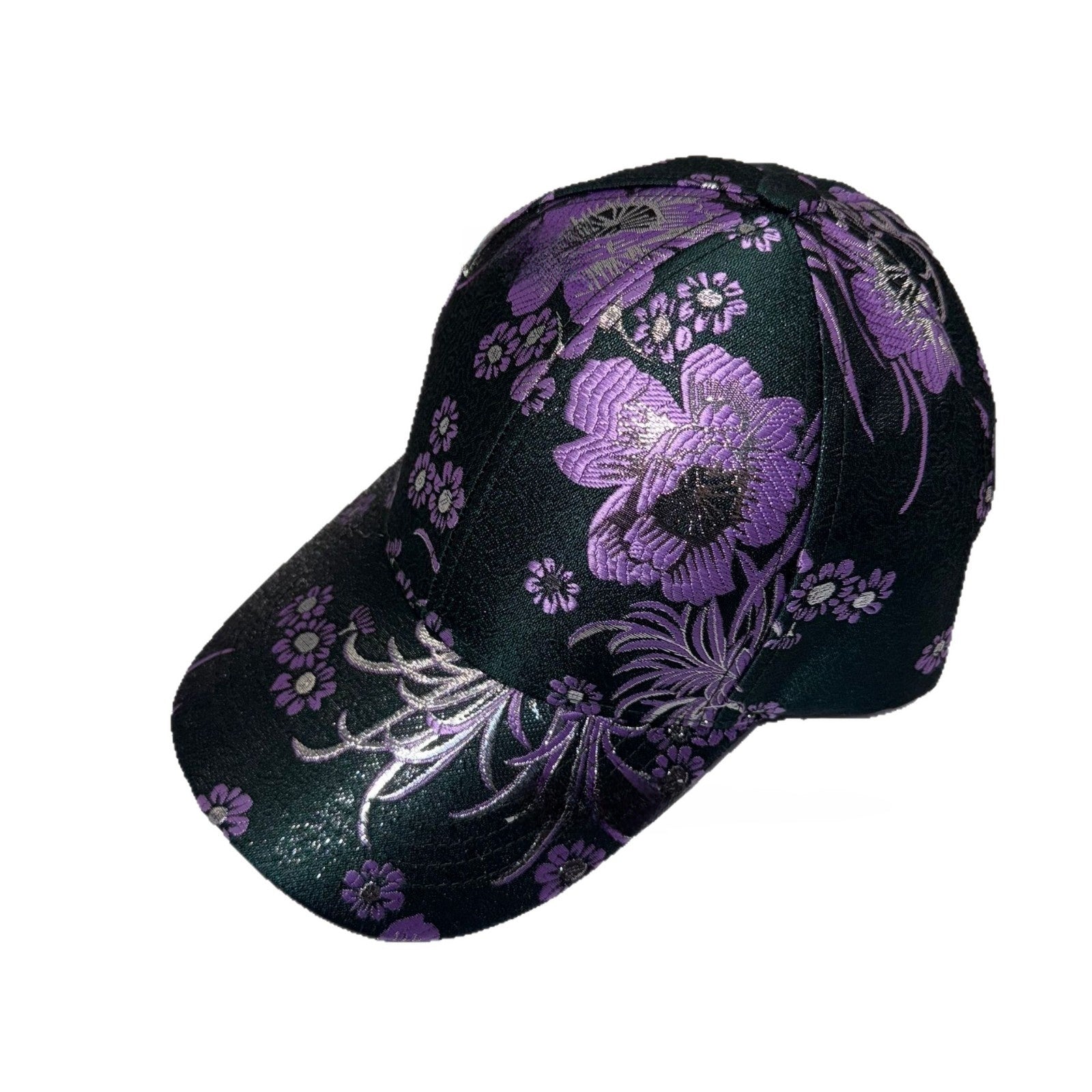Floral Embroidered Baseball Caps for Men and Women