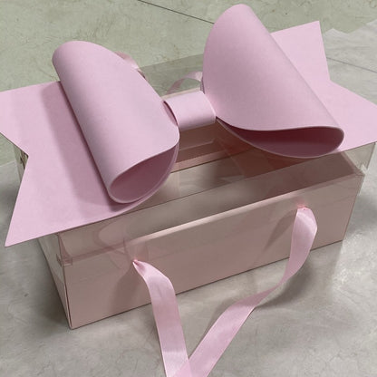 Floral hand-held flower box