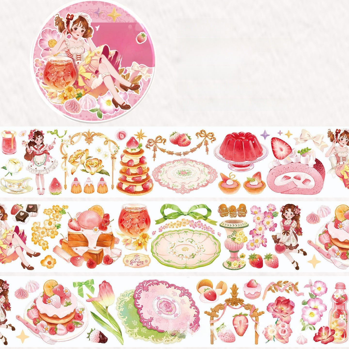 Floral Journal Stickers