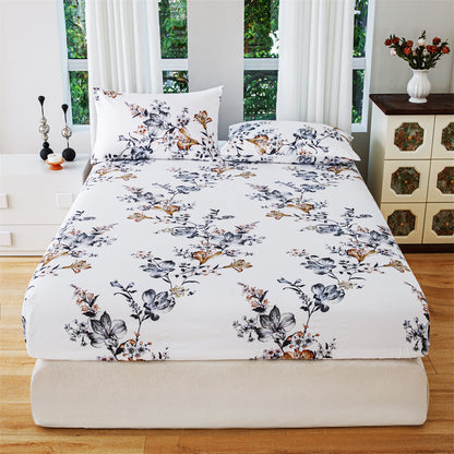 Floral mattress dust cover