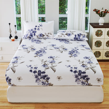 Floral mattress dust cover