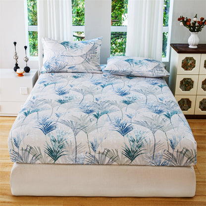 Floral mattress dust cover