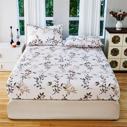 Floral mattress dust cover