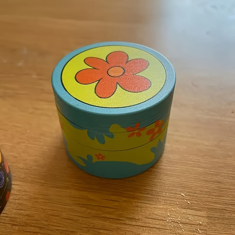 Floral Pattern Grinder