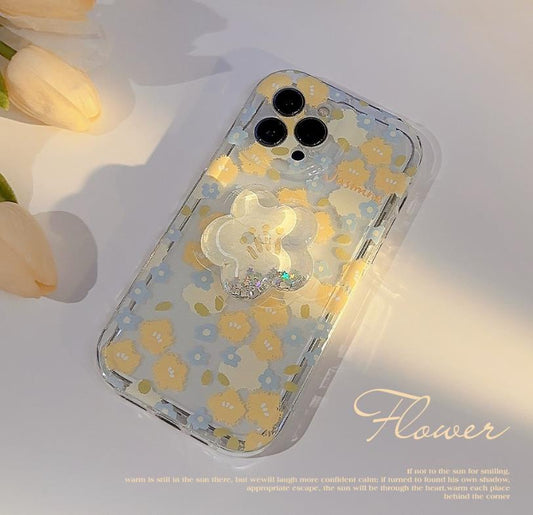 Floral patterned phone case