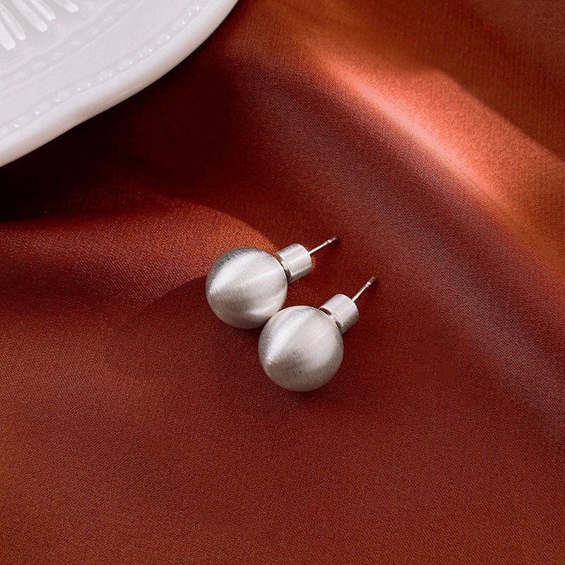 Floral Pearl Earrings Gold Plated