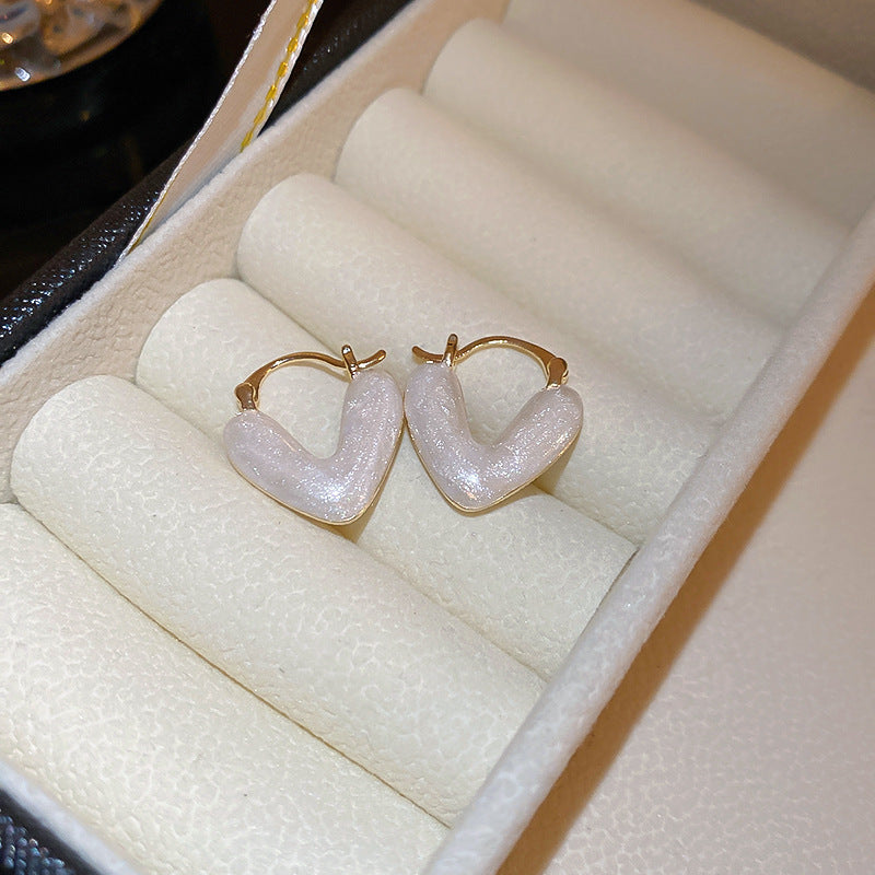 Floral Pearl Earrings Gold Plated