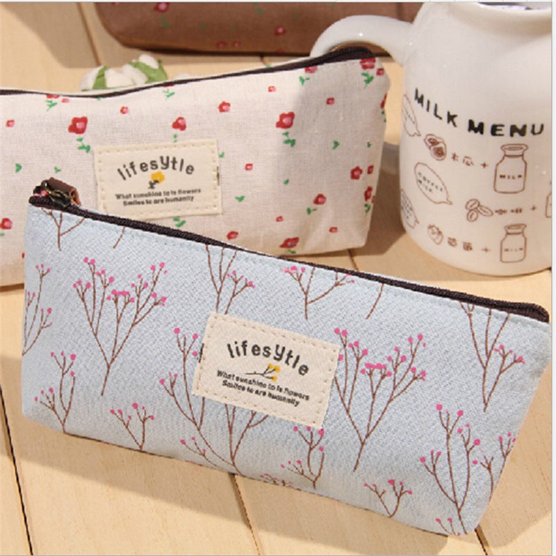 Floral Pencil Bag