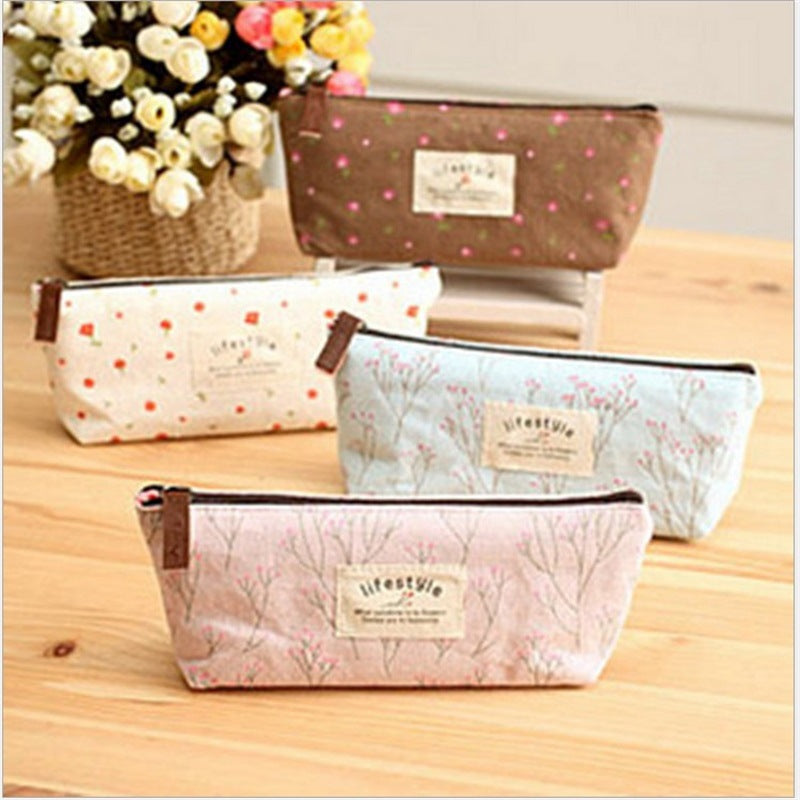 Floral Pencil Bag