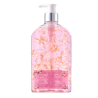 Floral Petal Shower Gel with Natural Fragrance