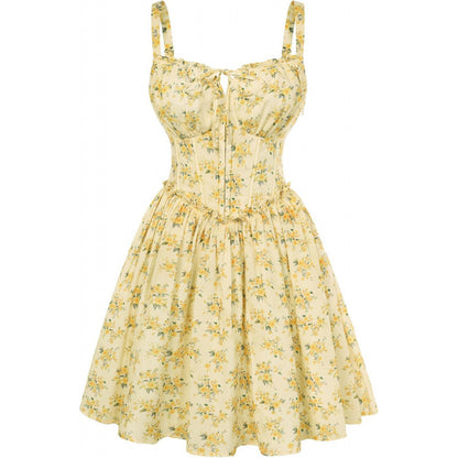 Floral Print A-Line Dress