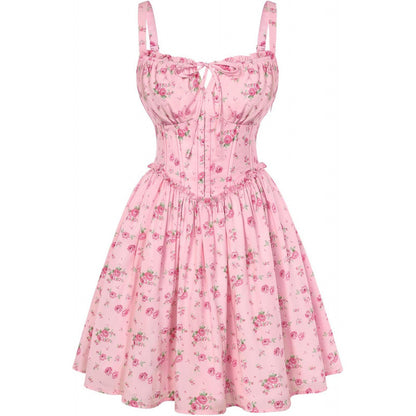 Floral Print A-Line Dress
