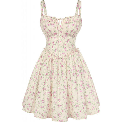 Floral Print A-Line Dress