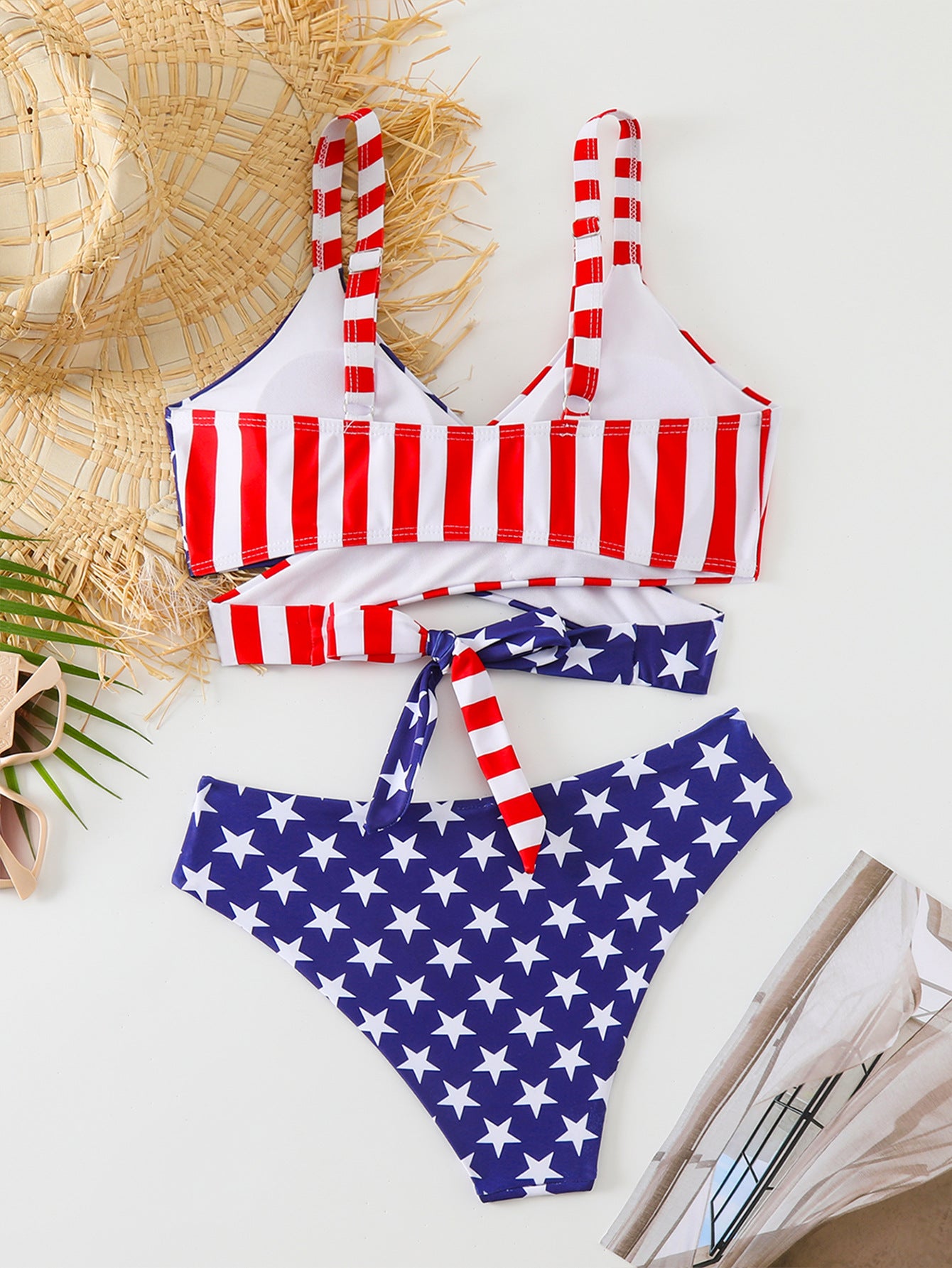 Floral Print Bikini Set