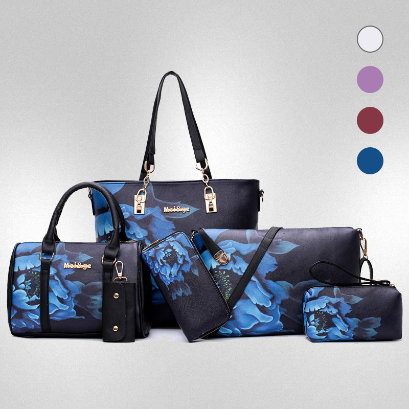 Floral Print Casual Shoulder Bag