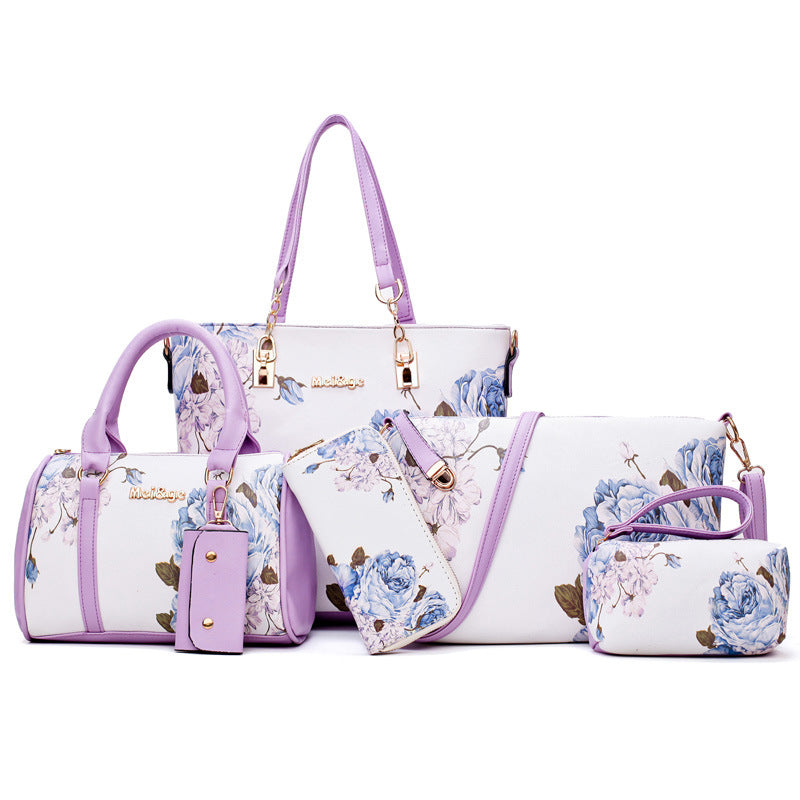 Floral Print Casual Shoulder Bag