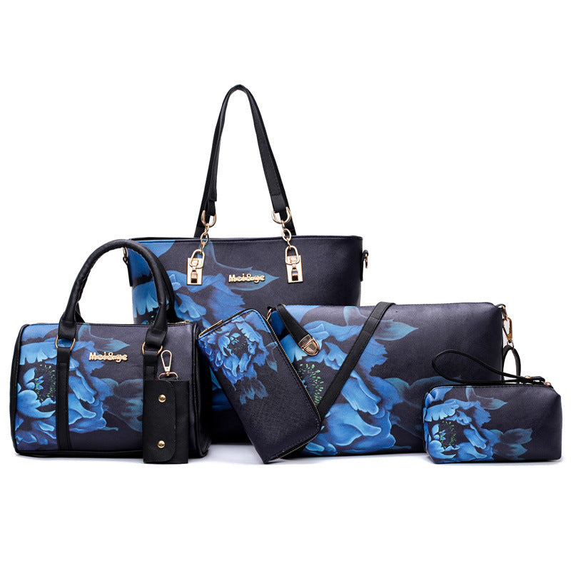 Floral Print Casual Shoulder Bag