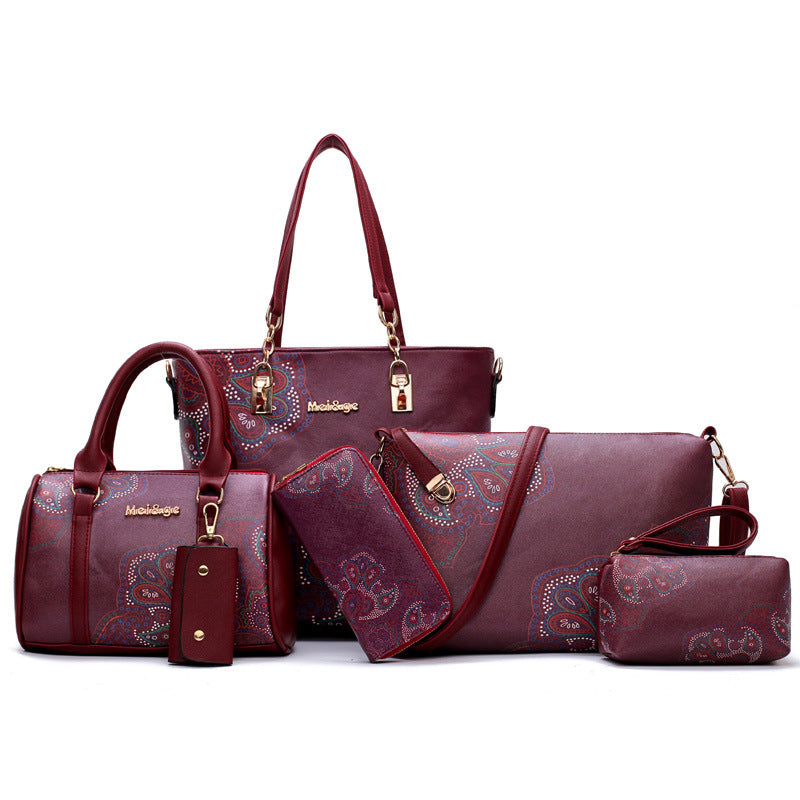 Floral Print Casual Shoulder Bag