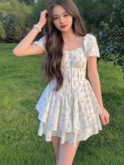 Floral print dress