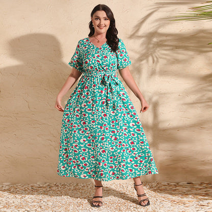 Floral print dress