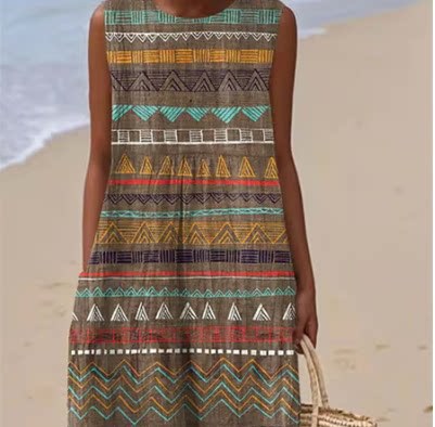 Floral Print Long Sleeve Dress