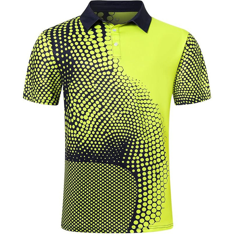 Floral Print Mens Polo Shirt