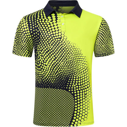 Floral Print Mens Polo Shirt