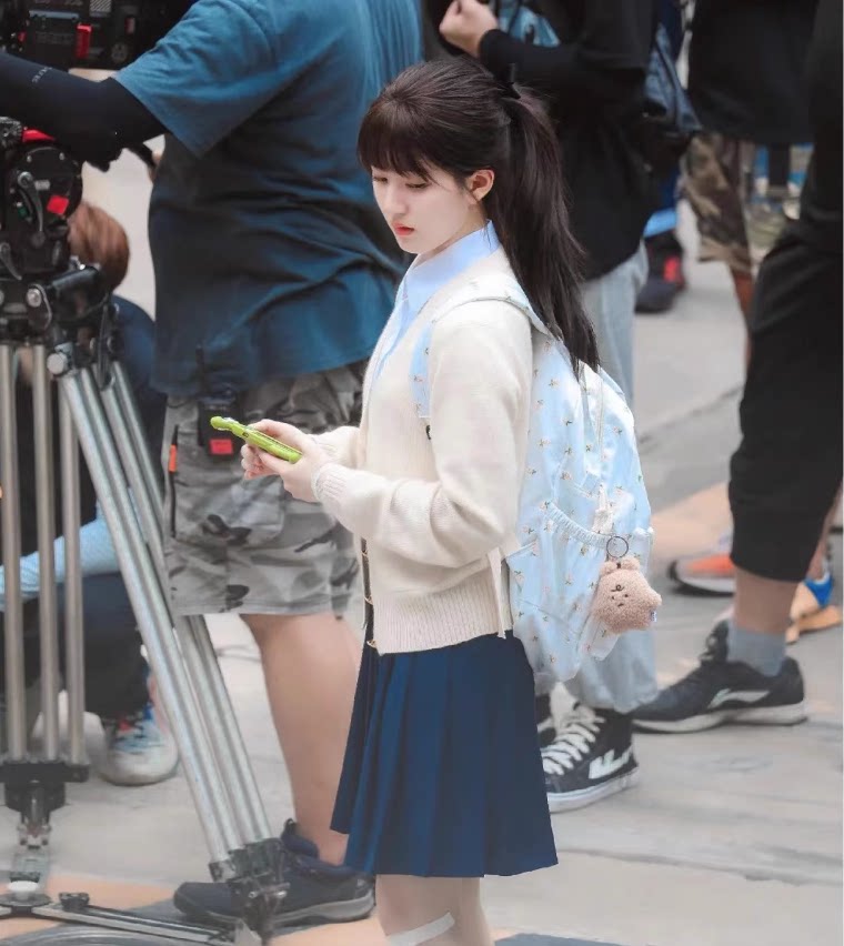 Floral Print Nylon Backpack