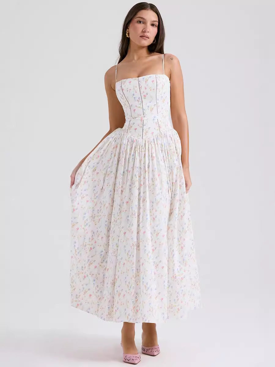 Floral Print Slip Dress