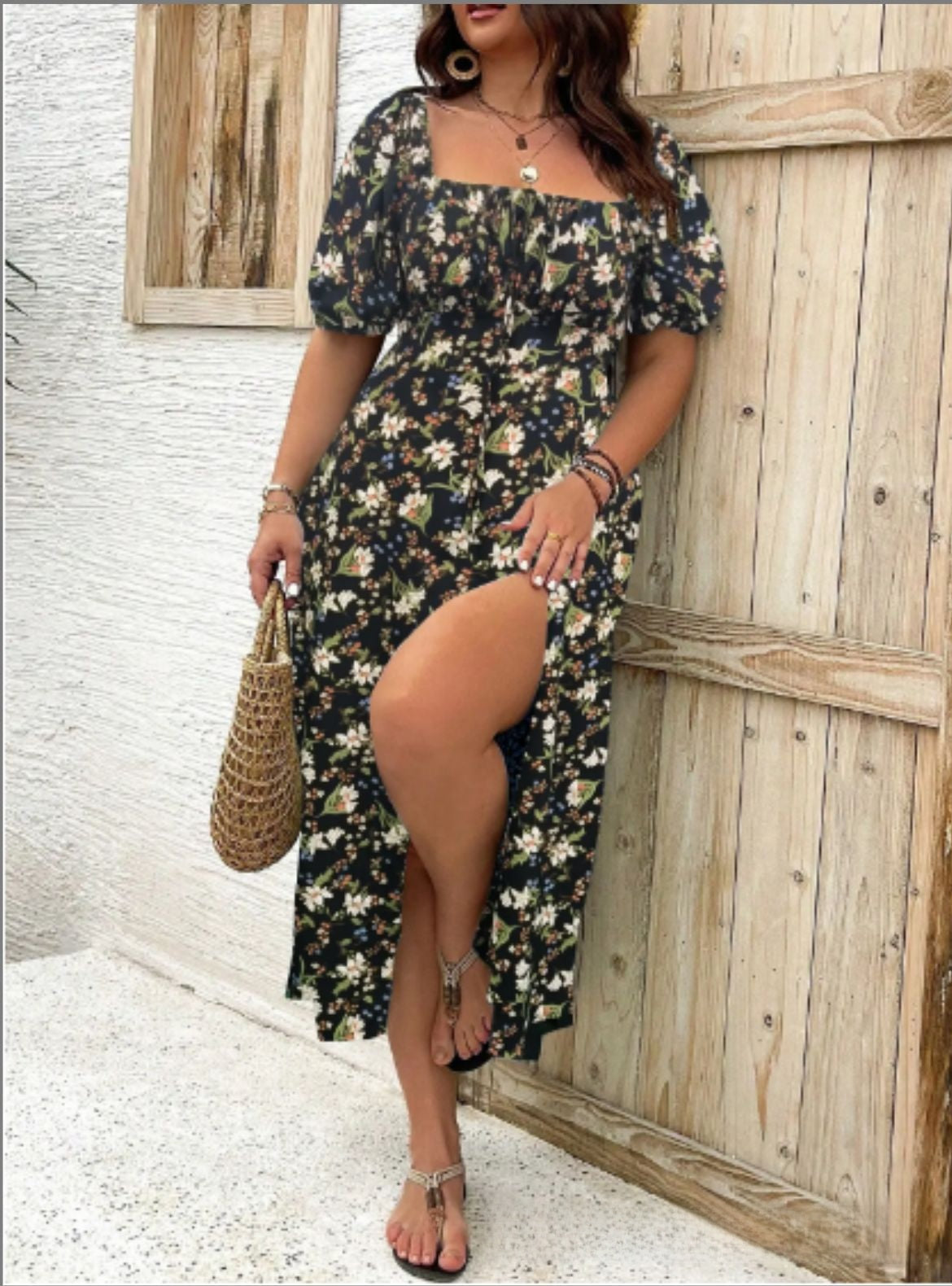 Floral Print Summer Dress