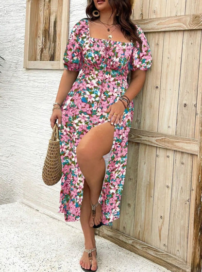 Floral Print Summer Dress