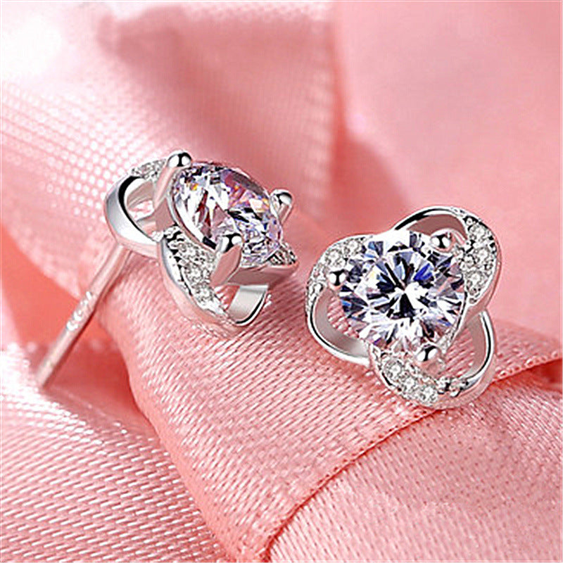 Floral Rotating Leaf Earrings