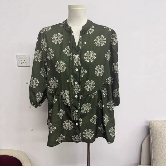Floral short sleeve