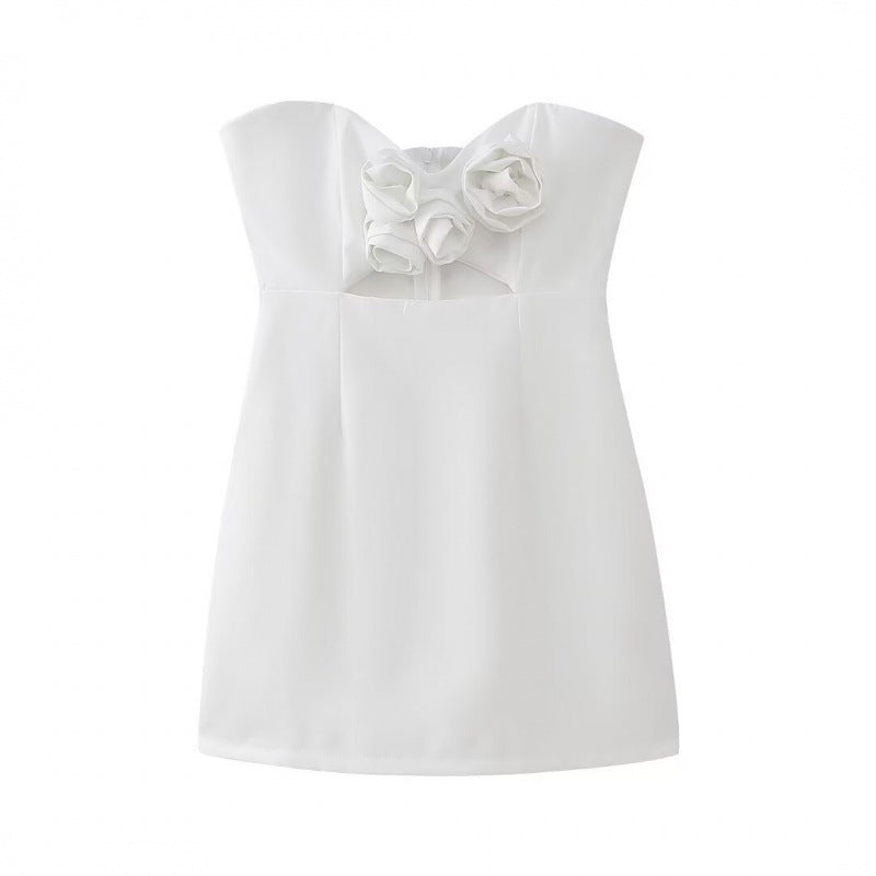 Floral Sleeveless Pullover Dress