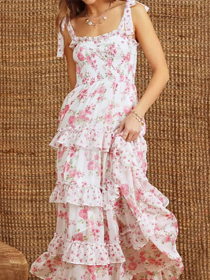 Floral slip dress