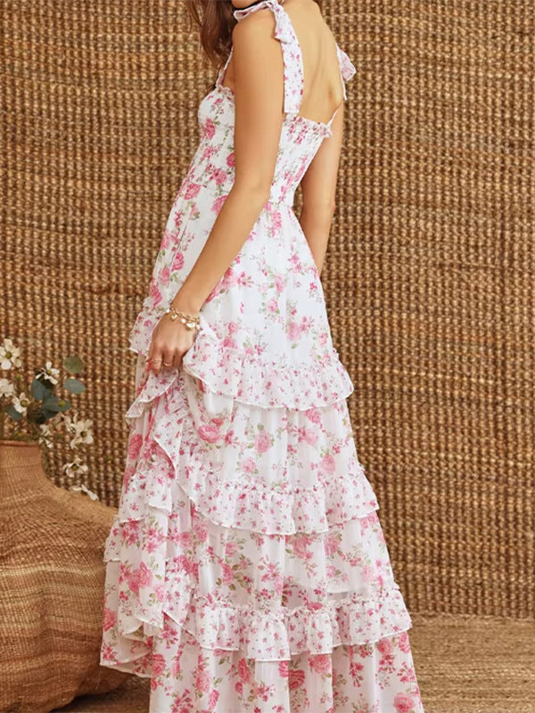 Floral slip dress