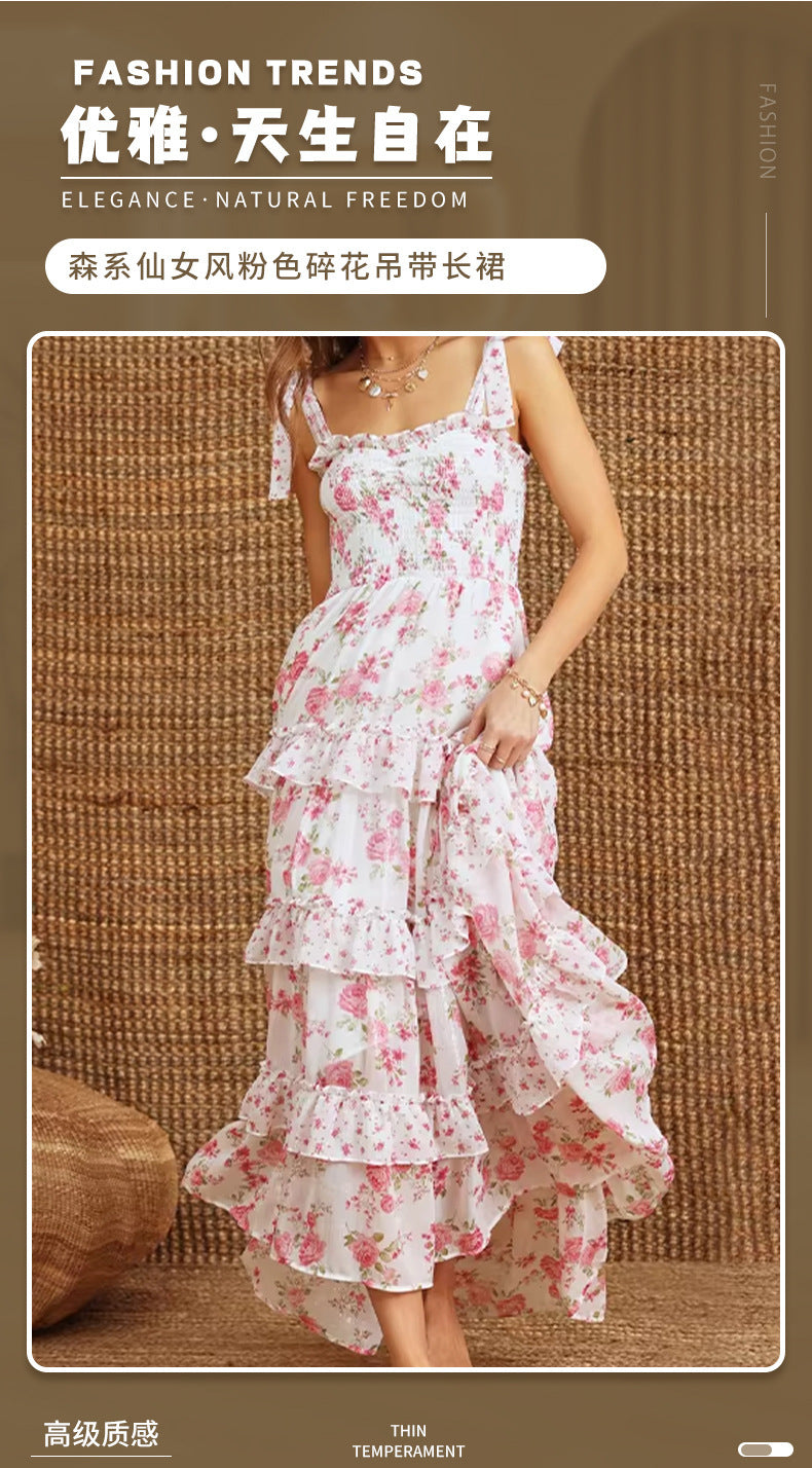 Floral slip dress