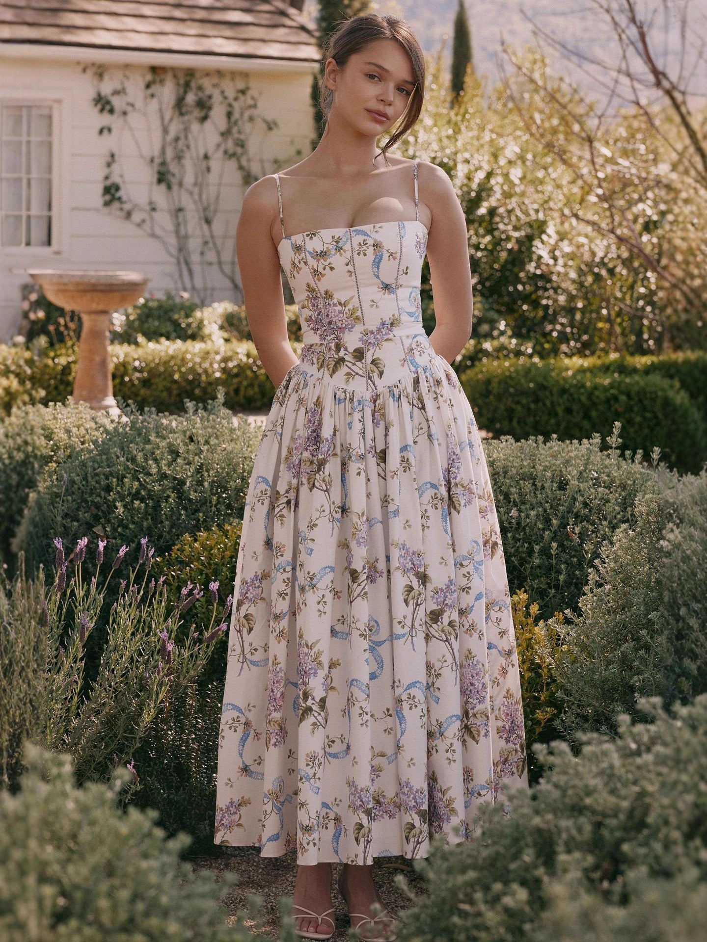 Floral Strappy Summer Dress