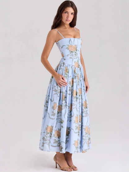 Floral Strappy Summer Dress